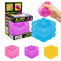 Kawaii Flower Cube Fidget Ball, Slow Rising Textured Squeeze Toy, Calming Sensory Gift for All Ages