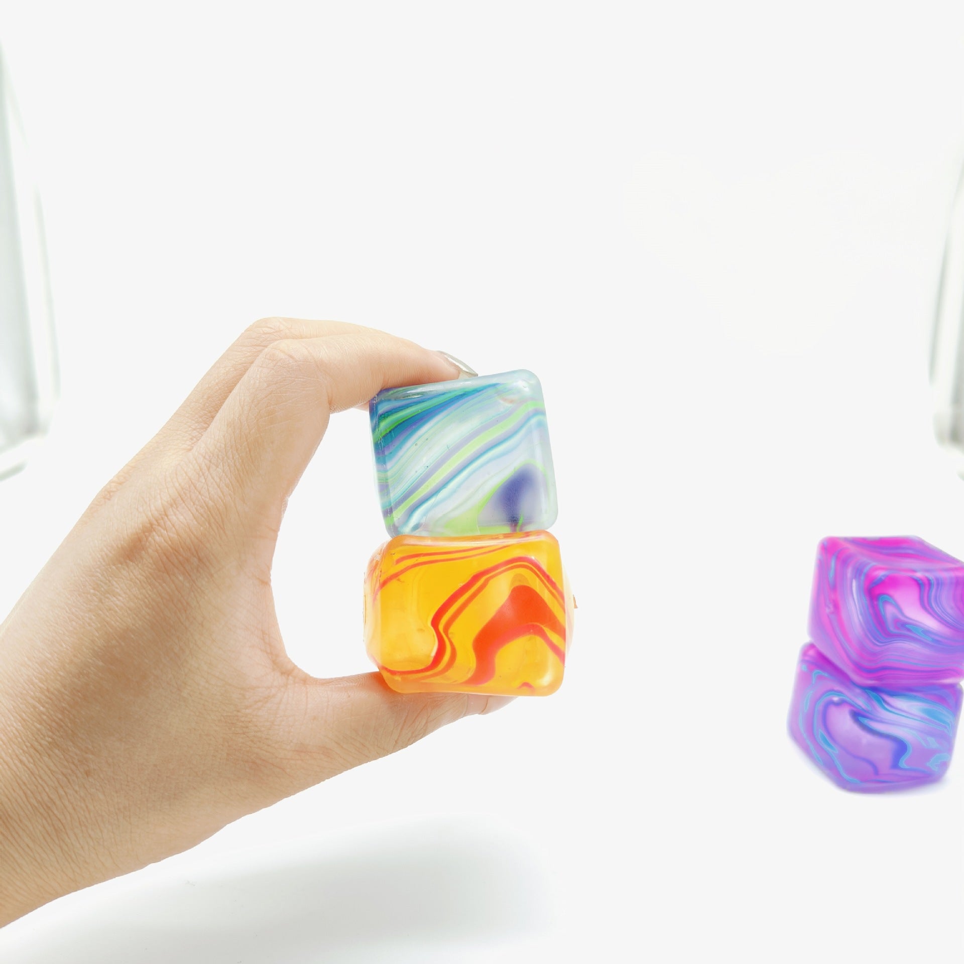 Squishy Ice Cube Fidget Toy Needoh