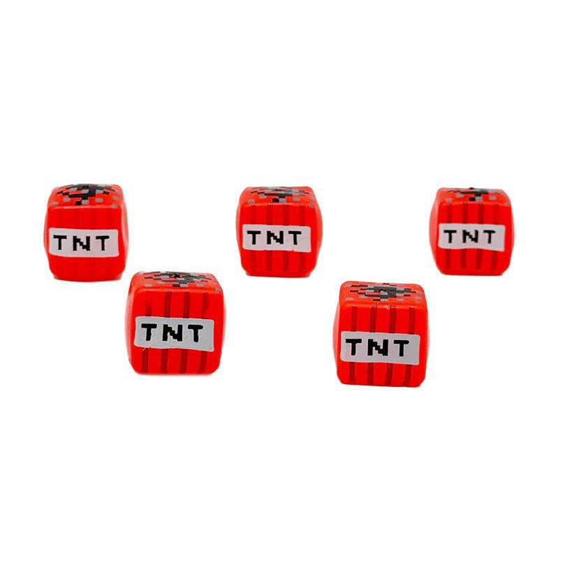 TNT Block Squishy Stress Toy, Soft Cube Squeeze Fidget Toy for ADHD, Gamer Gift for Office, Classroom & Travel