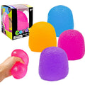 Gummy Candy Squishy Stress Ball, Textured Ice Cube Squeeze Fidget Toy for Anxiety Relief, Sensory Toy for Kids & Adults